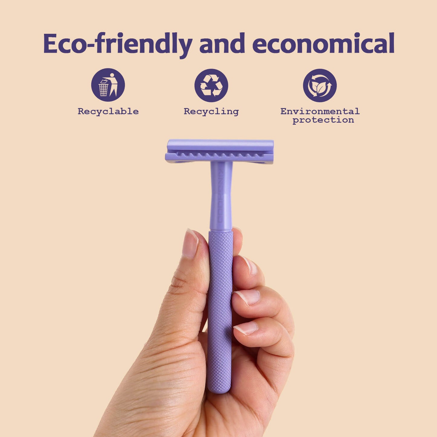 Environmentally Conscious Construction: Unlike many conventional razors that are primarily made of plastic, the KINGHOOD Safety Razor is crafted with environmentally friendly materials. Its plastic-free construction reflects a commitment to sustainability and ensures that every aspect of the product aligns with eco-conscious values. From the handle to the packaging, each component is thoughtfully designed to minimize environmental harm and promote a greener future.