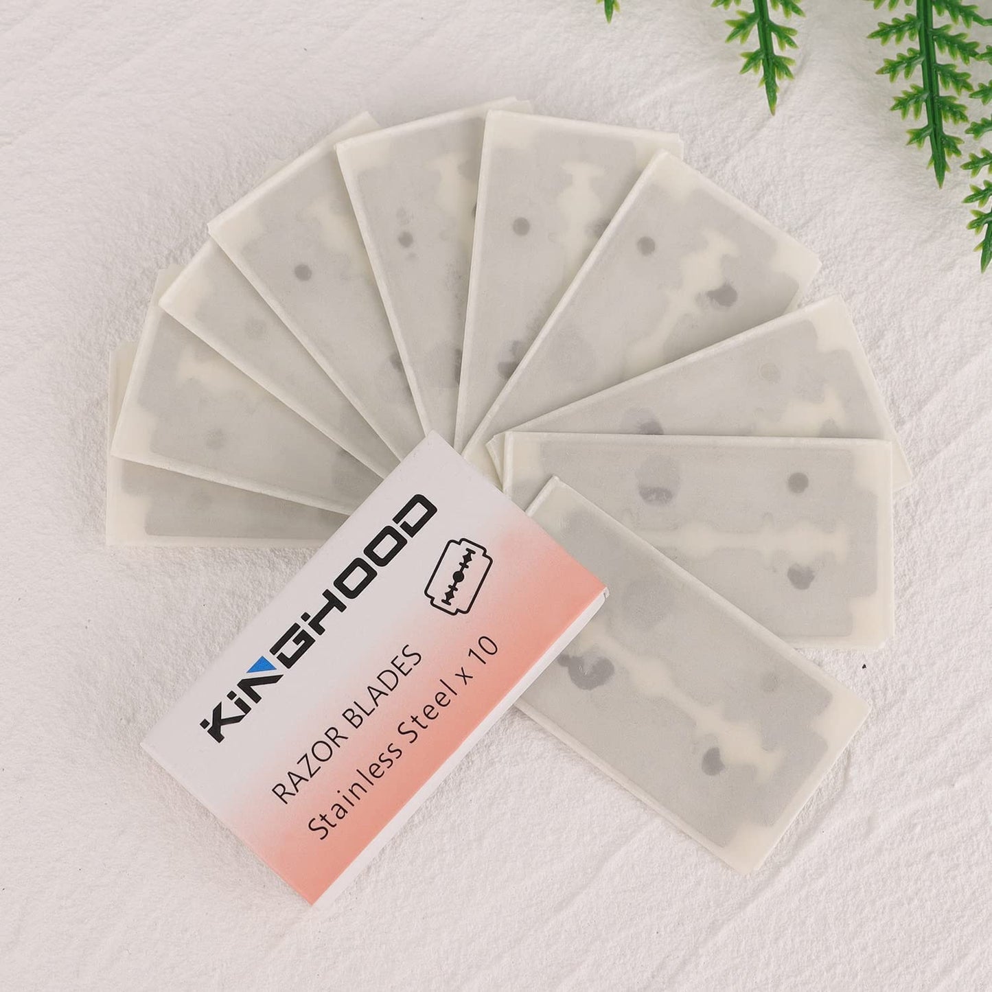 Safety – Your safety is our top priority at every step of your shaving experience. That's why our safety razor replacement blades are carefully wrapped in wax paper, ensuring that each blade is fully protected and easy to handle