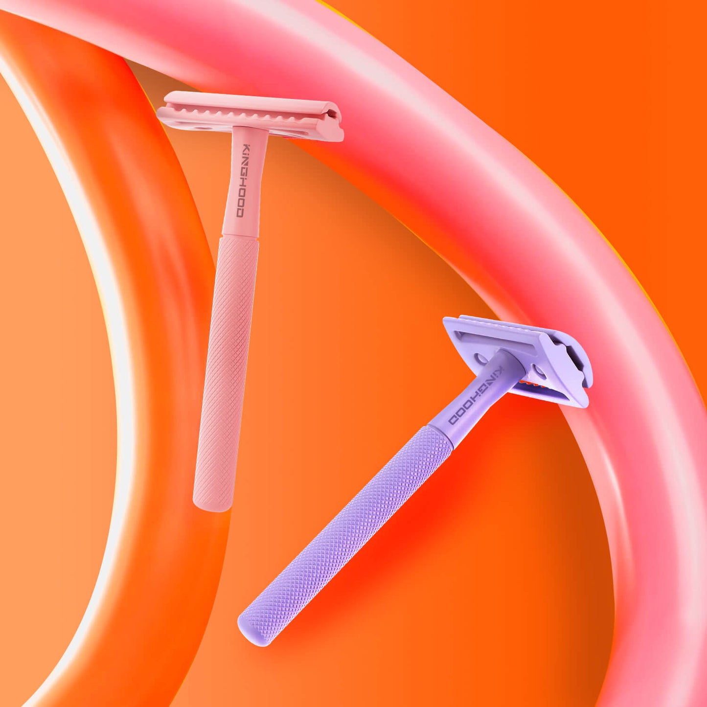 Pink Double Edge Safety Razor