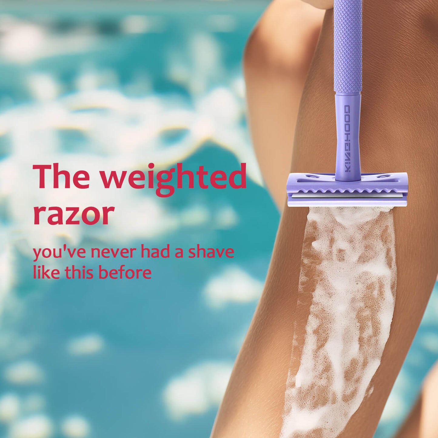 Designed for Women: KINGHOOD Single Blade Razors are meticulously crafted with women in mind, ensuring a comfortable and effective shaving experience.