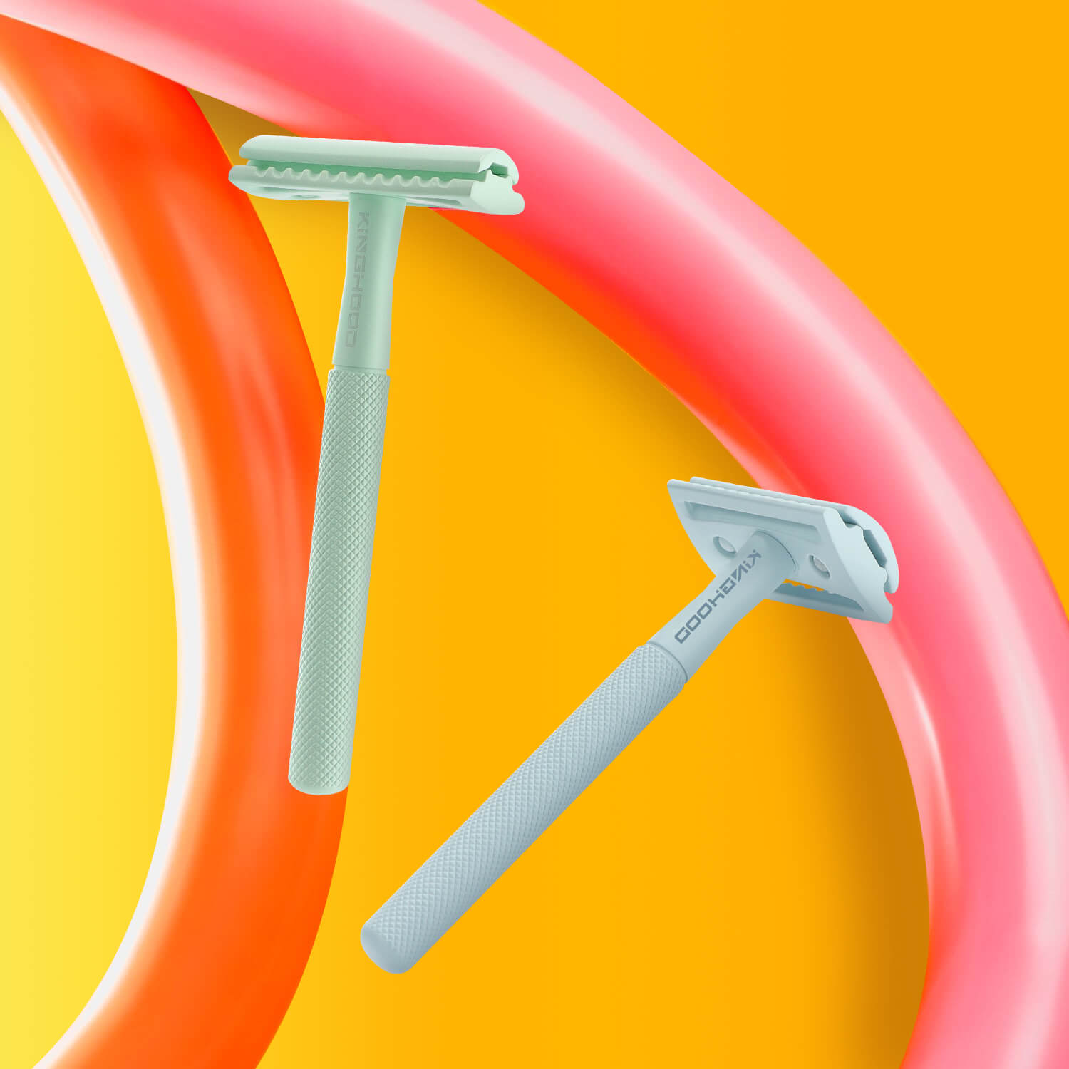 KINGHOOD Colorful metal safety razors offer a fun and stylish twist to the traditional shaving experience. By incorporating vibrant colors into the design of the metal handle or other parts of the razor, they add a touch of personality and flair to an otherwise mundane grooming routine. These razors often come in a variety of shades, allowing users to choose a color that reflects their individual tastes and preferences.